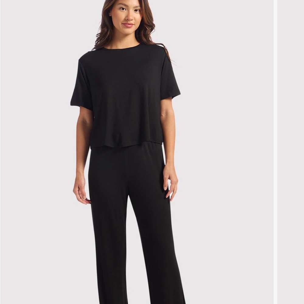 Nuuds Black pajamas set size L Long